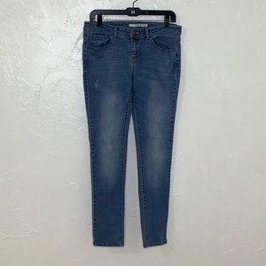 BONGO vintage skinny distressed jeans size 9 EUC